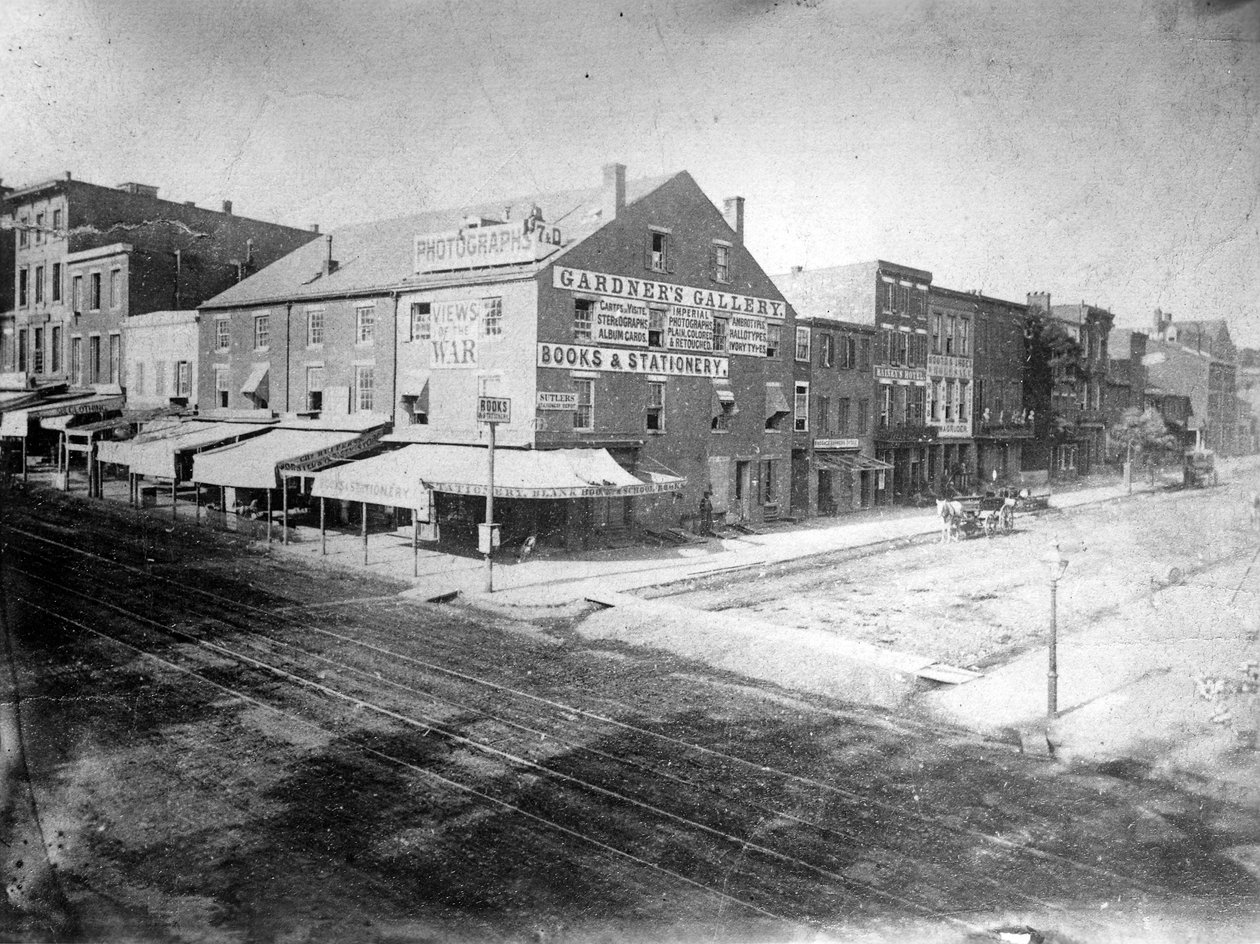 Gardners Gallery, Washington D.C., efter 1863 av American Photographer