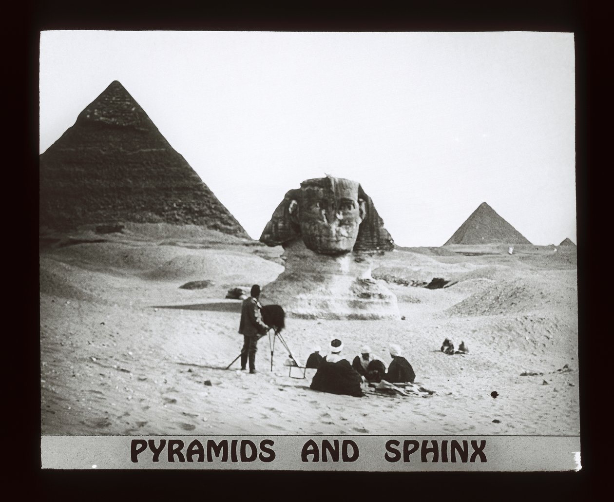 Gizeh - Pyramids and Sphinx (lanternrutschbana) av American Photographer