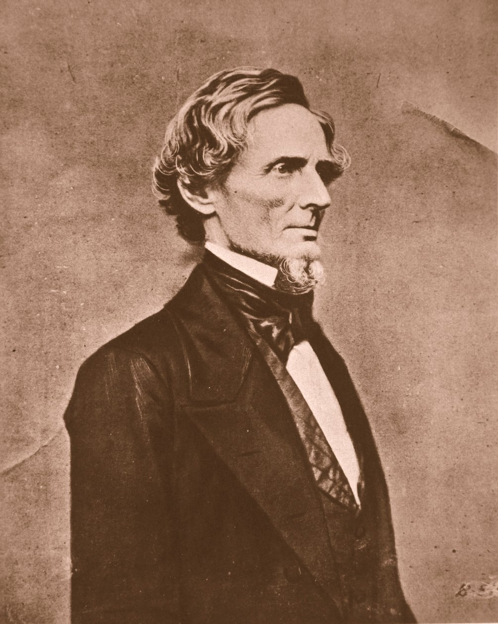 Jefferson Davis (sepiafoto) av American Photographer