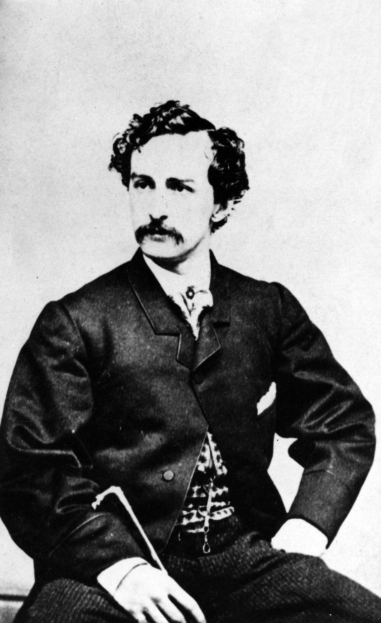 John Wilkes Booth, ca 1860 av American Photographer