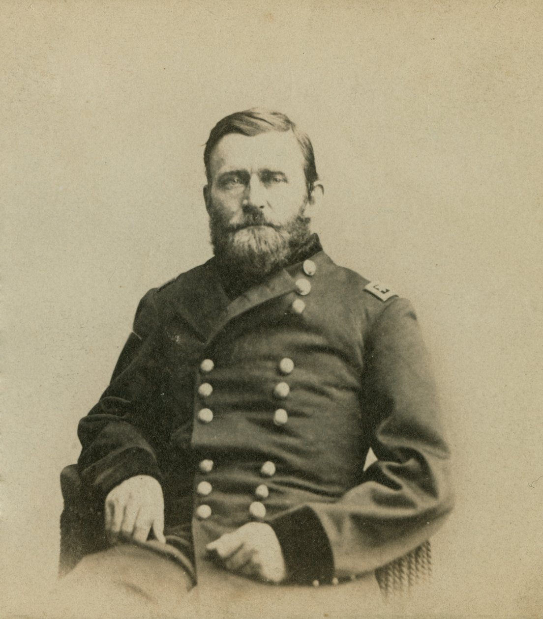 Generallöjtnant Ulysses S. Grant (1822-85) av American Photographer