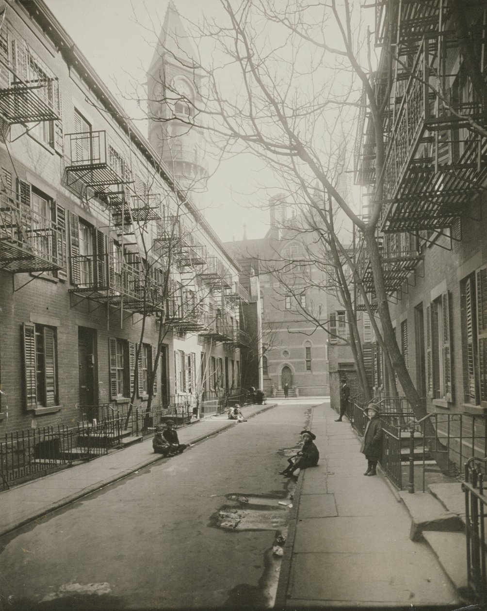 Patchen Place, Greenwich Village, New York, 1916-20  av American Photographer