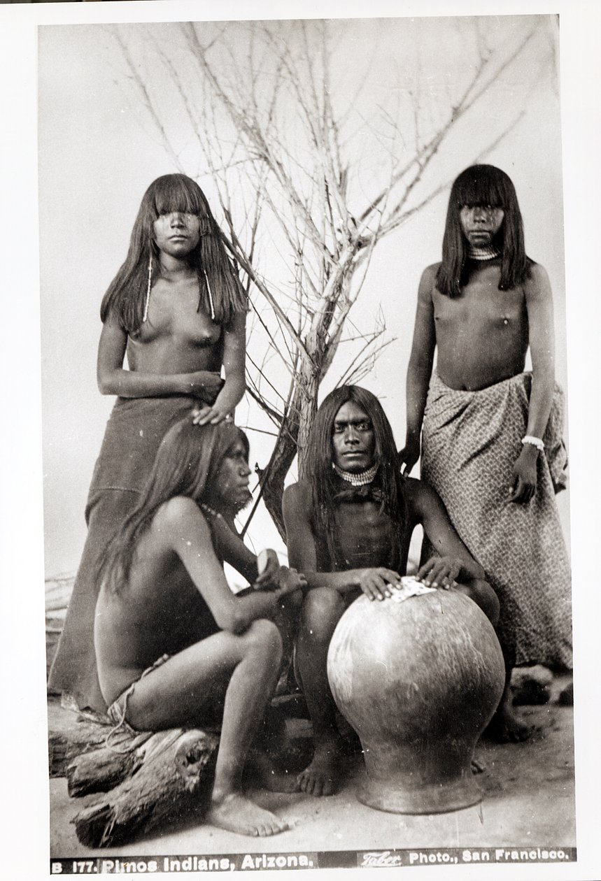 Pimos indianer i Arizona av American Photographer