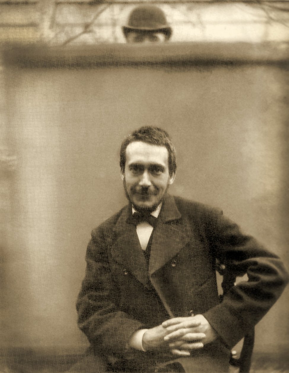 Porträtt av Thomas Eakins, 1883 (sepiafoto) av American Photographer