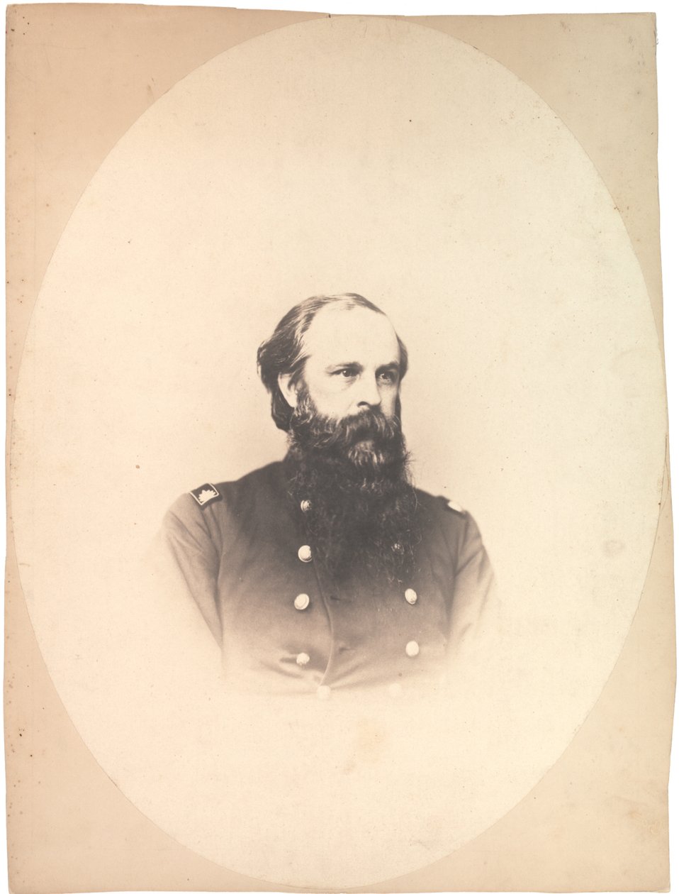 Salttryck av överste George Sears Greene, 1860 (sepiafoto) av American Photographer