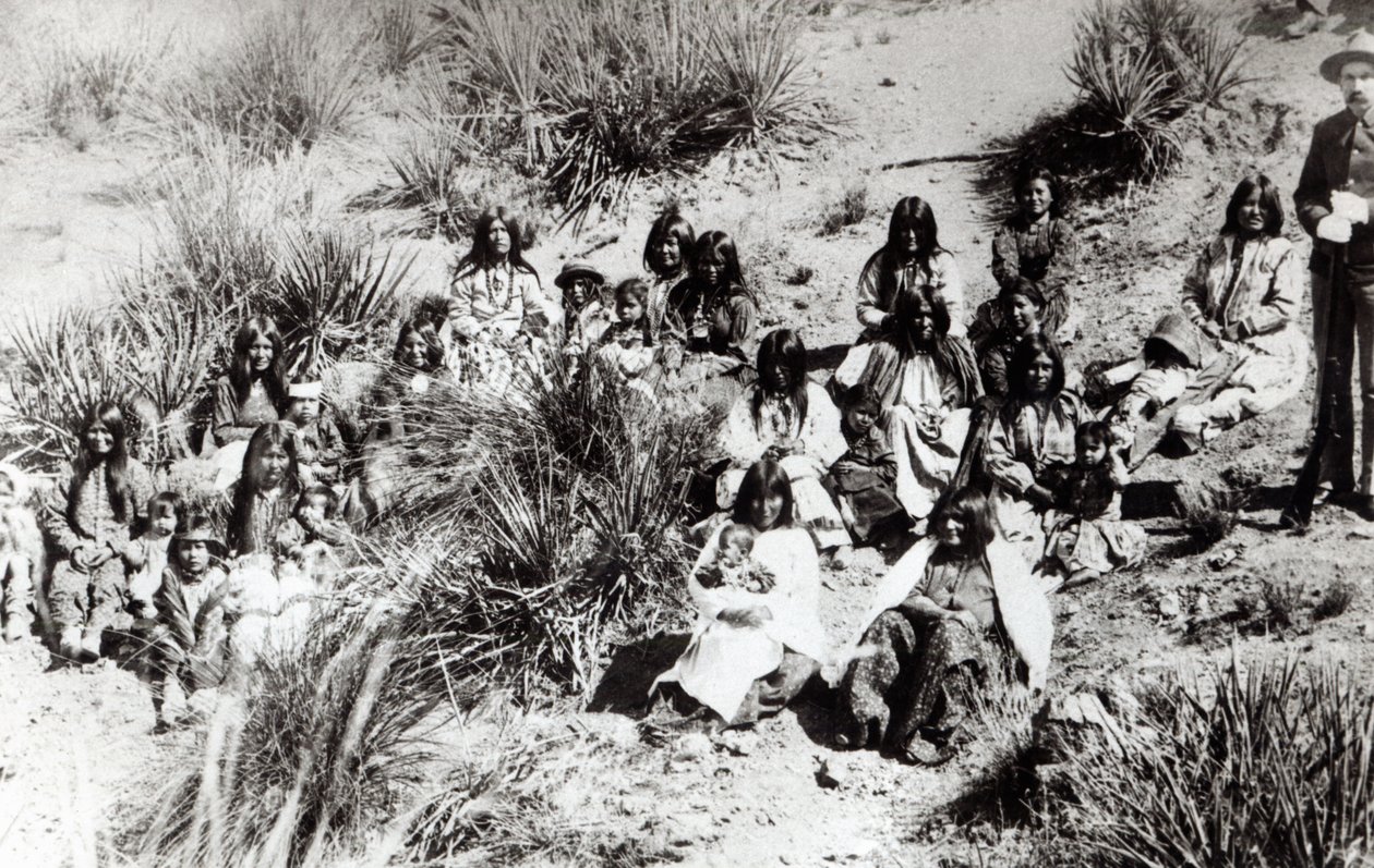 Den sista av rymlingarna efter Geronimos sista skott av American Photographer