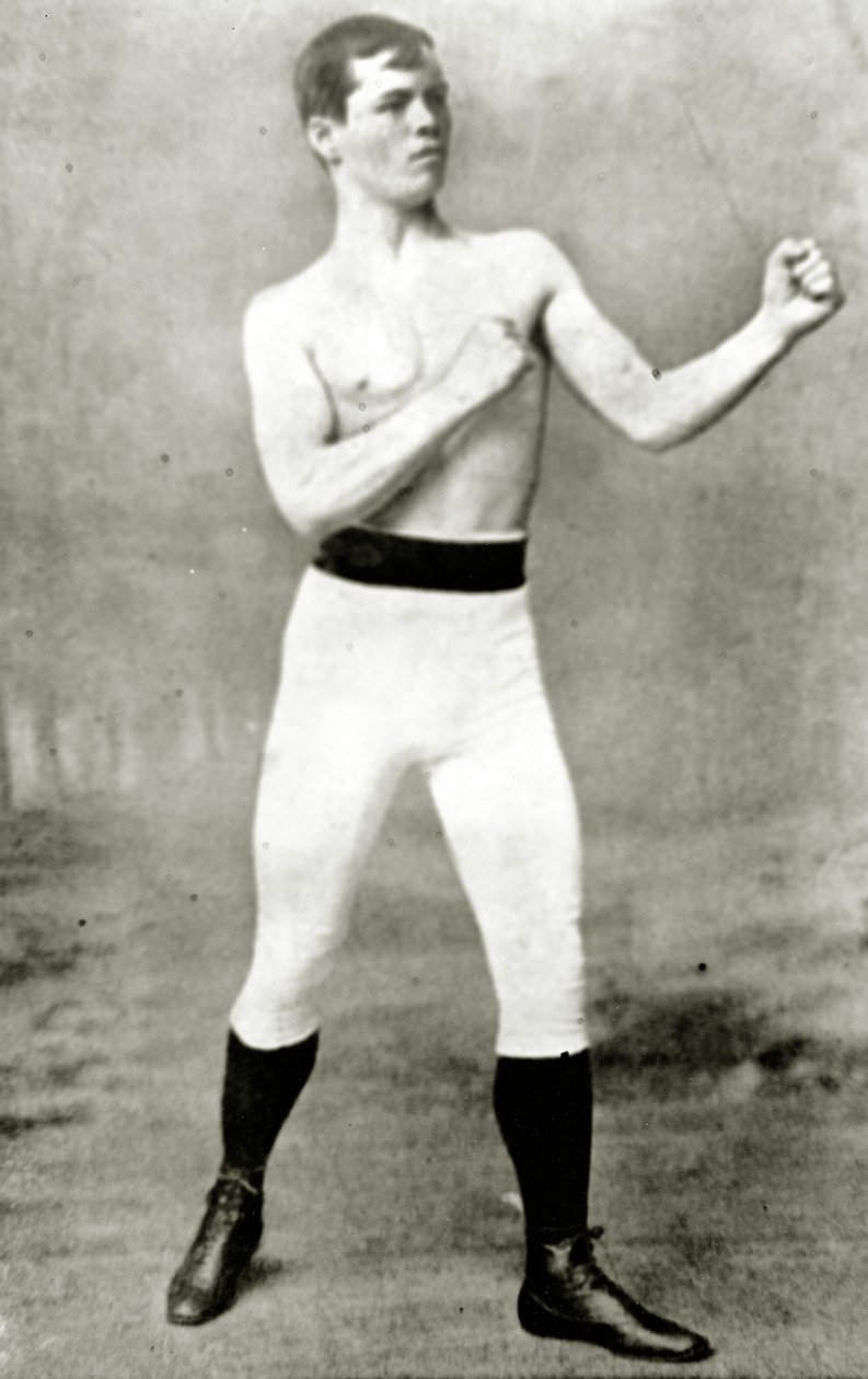 Tommy Warren, 1885 (sepiafoto) av American Photographer