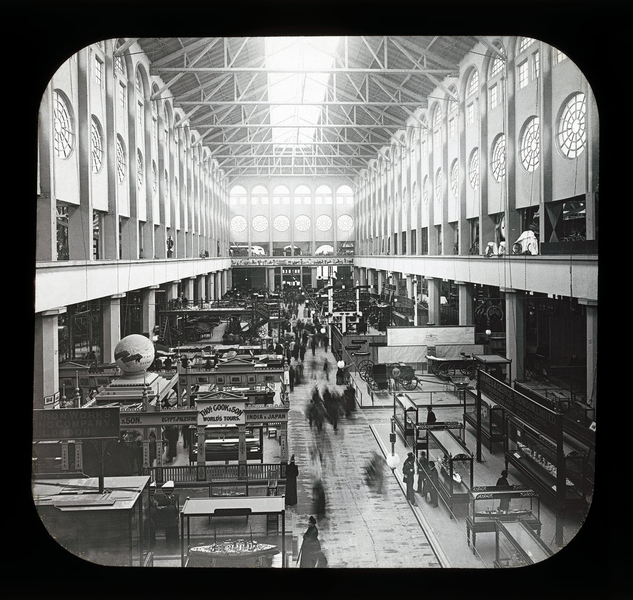 Worlds Columbian Exhibition: New York State Building, Chicago, 1893 (lanternbild) av American Photographer