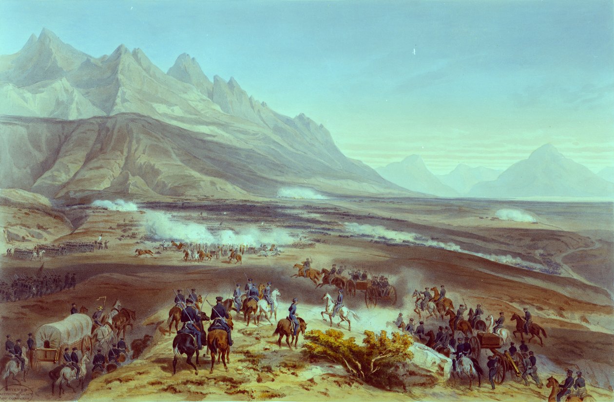 Battle of Buena Vista, 22nd-23rd February 1847  av American School