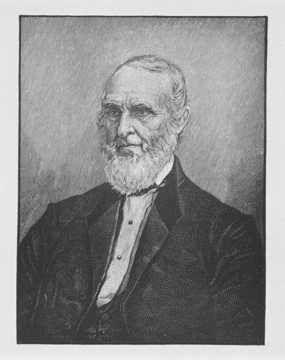 John Greenleaf Whittier (1807-1892) amerikansk författare och abolitionist av American School