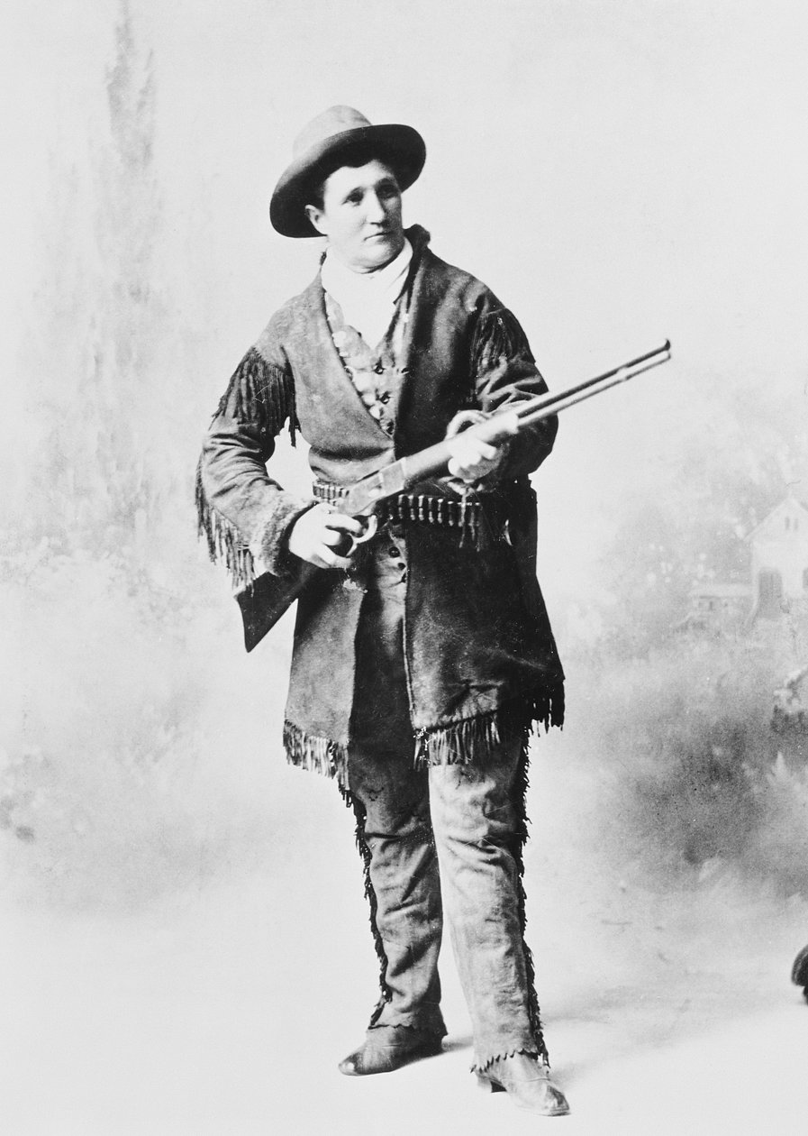 Martha Canary (Calamity Jane) c.1895 av American School