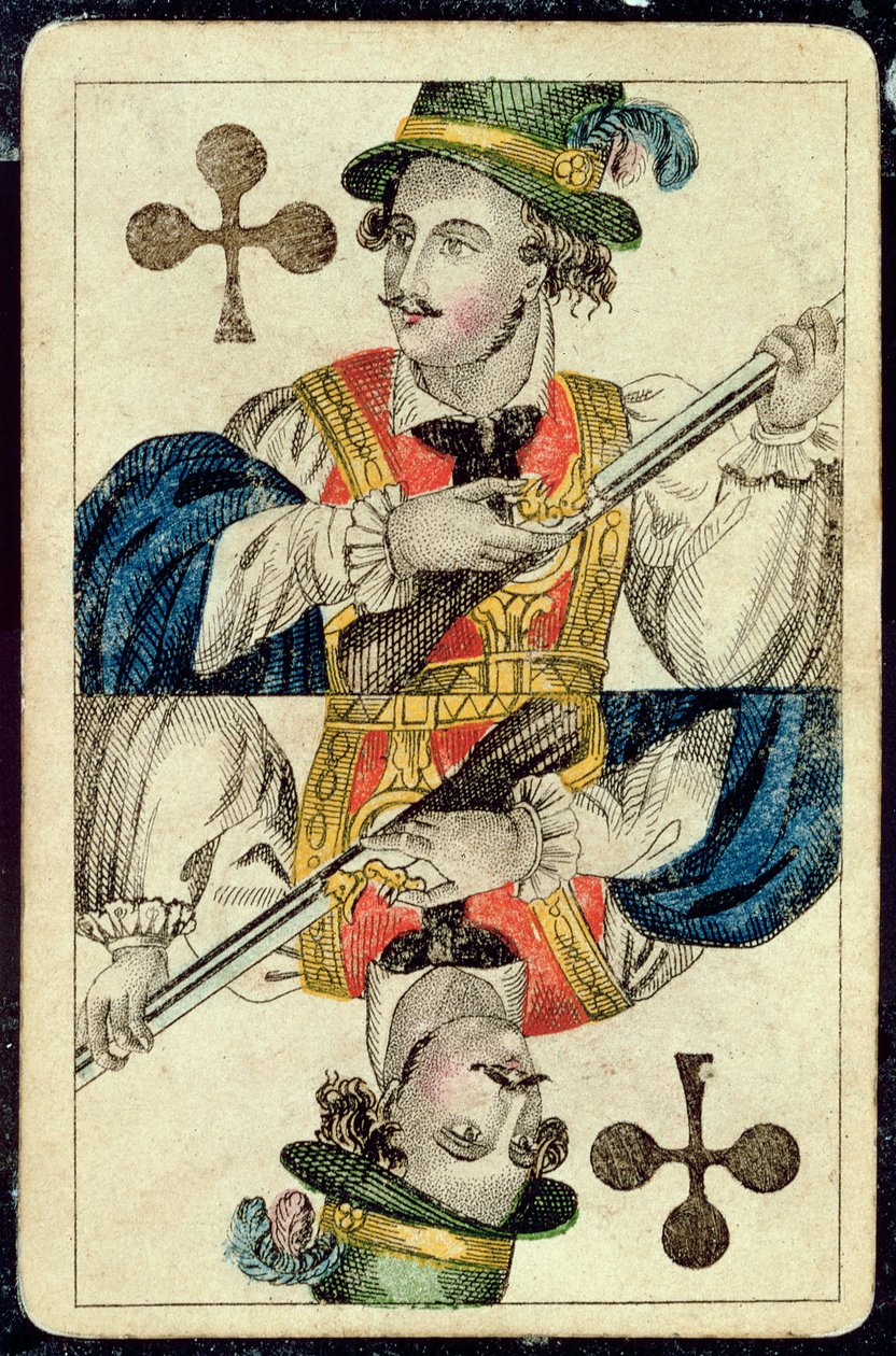 Spelkort: Jack of Clubs av American School