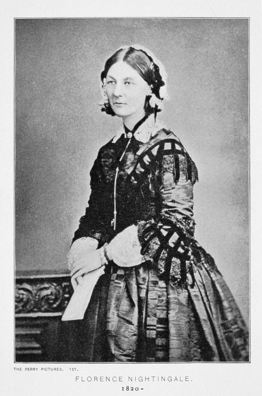 Portrait of Florence Nightingale (1820-1910) c.1860  av American School