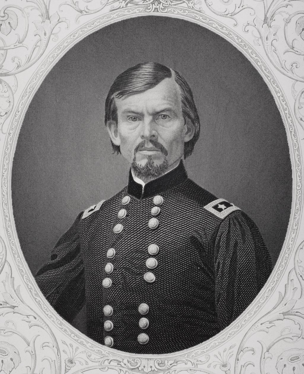Porträtt av Franz Sigel (1824-1902) av American School