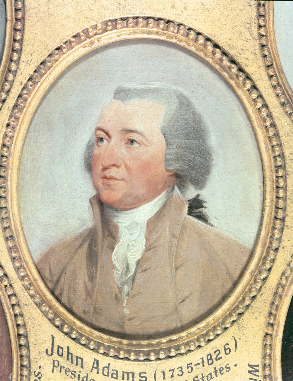 Porträtt av John Adams (1735-1826) av American School
