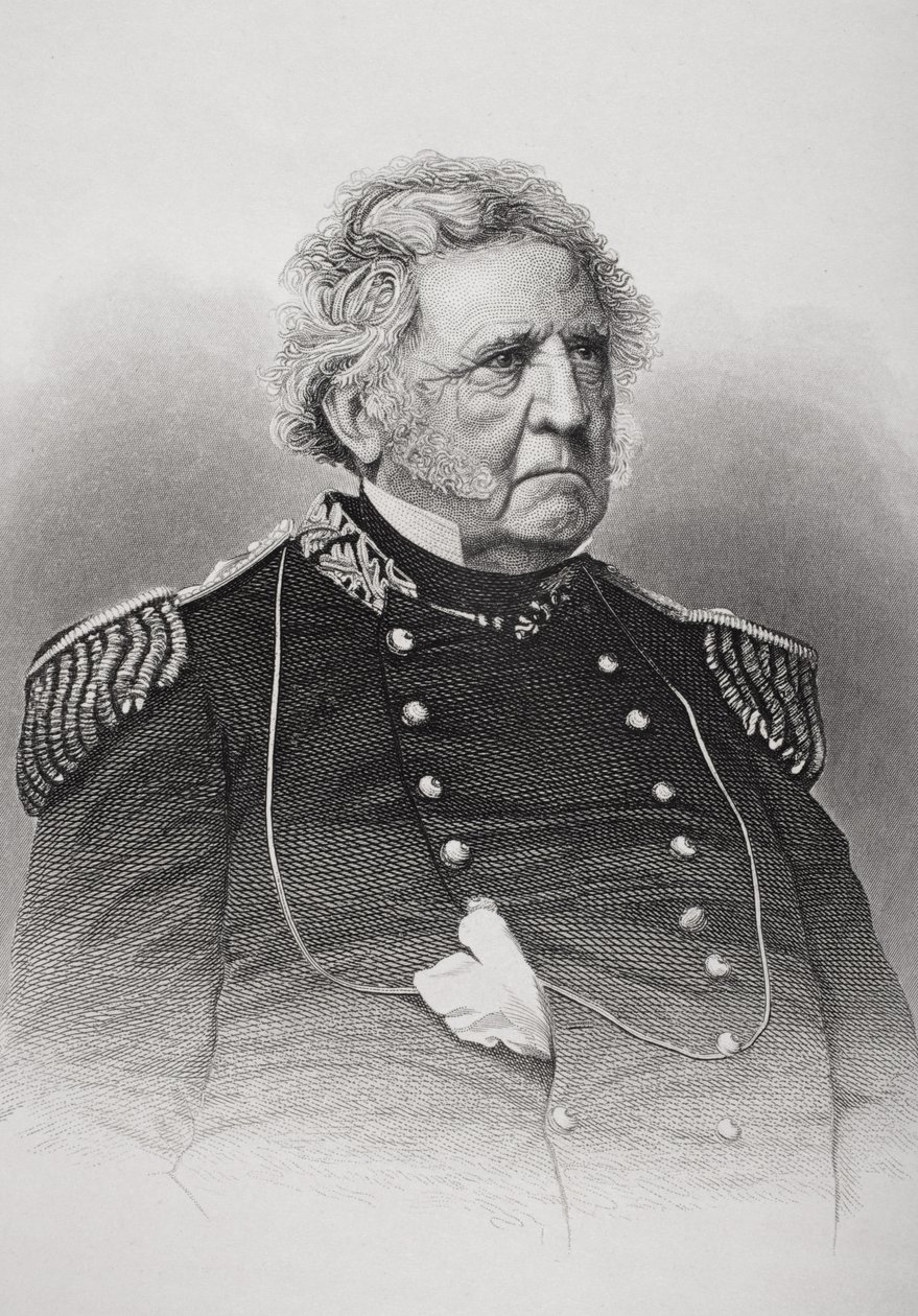 Ata o Winfield Scott (1786-1866) swed av American School