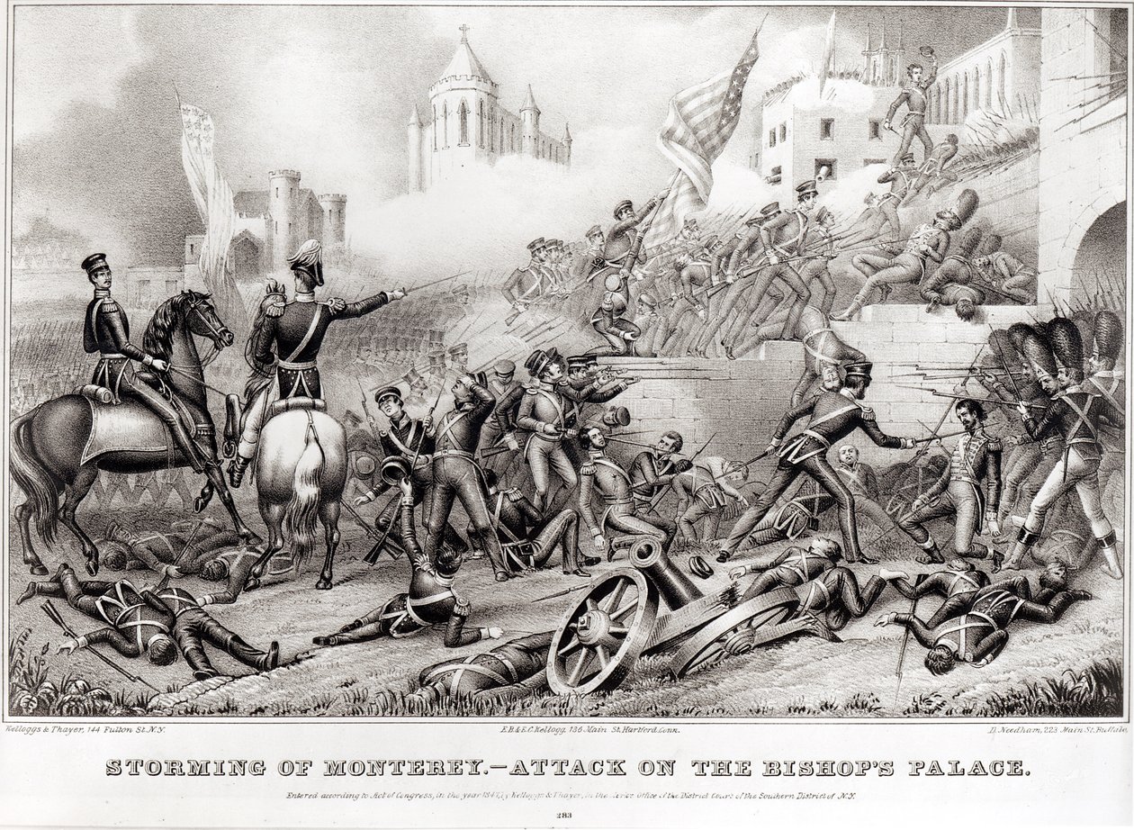 Stormen af Monterey. Angreb på Bispegården i 1846, 1847 swed av American School