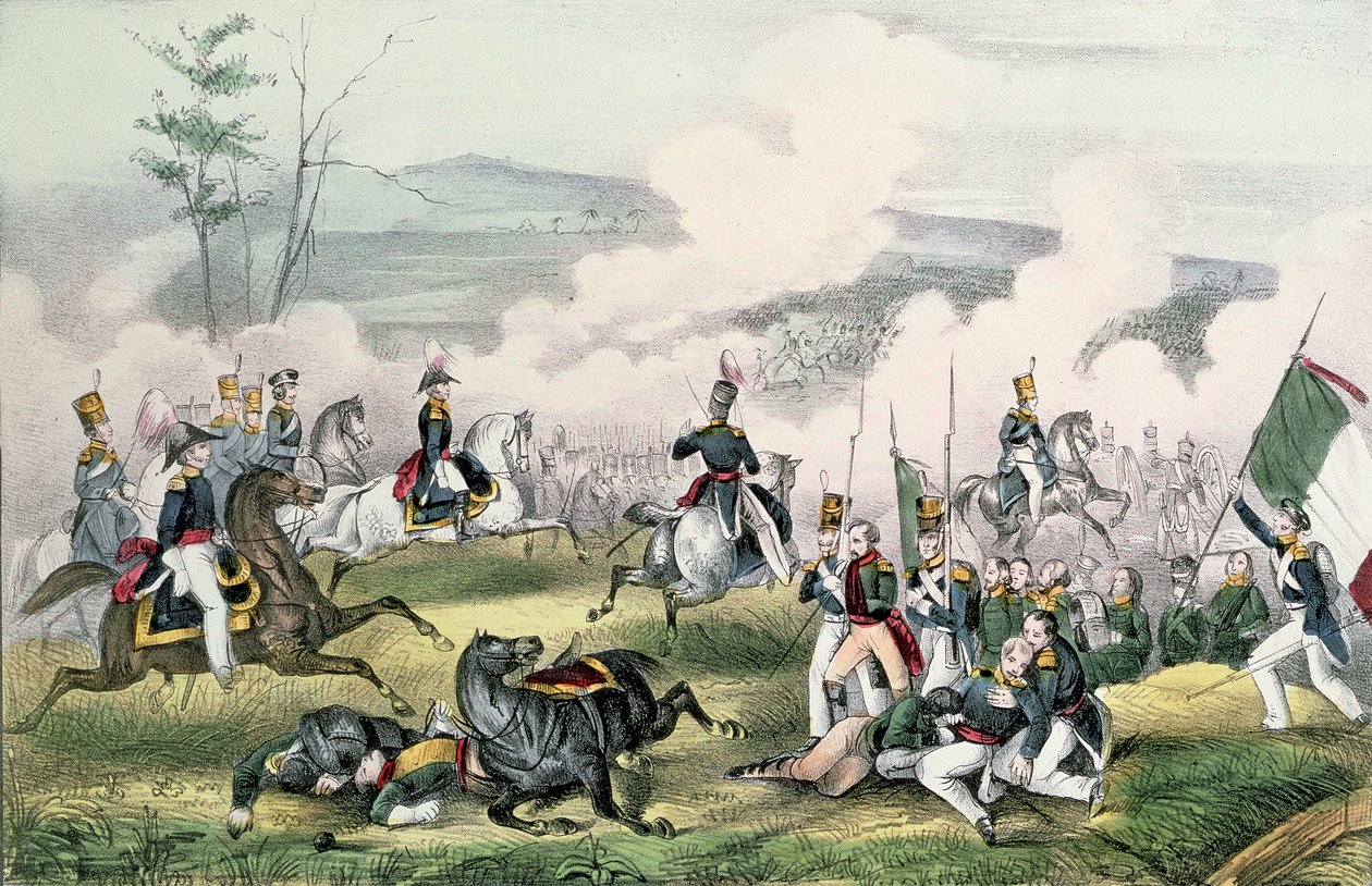Slaget vid Palo Alto, Kalifornien, 8 maj 1846 av American School