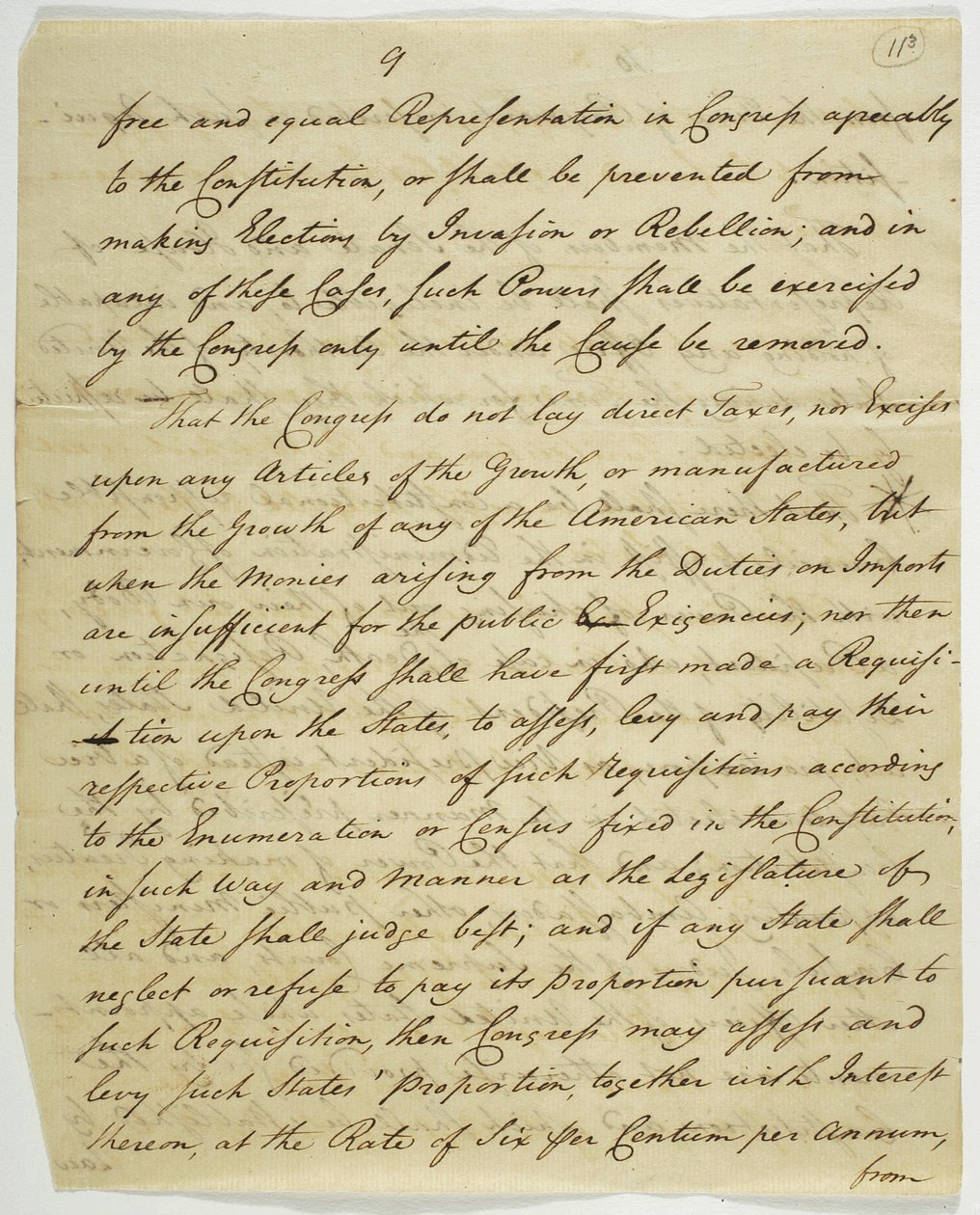 The Bill of Rights, kopia undertecknad i Federal Hall, 1789 (bläck på papper) av American School