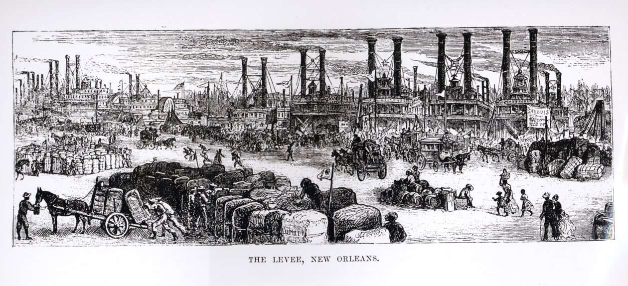 The Levee, New Orleans swed av American School