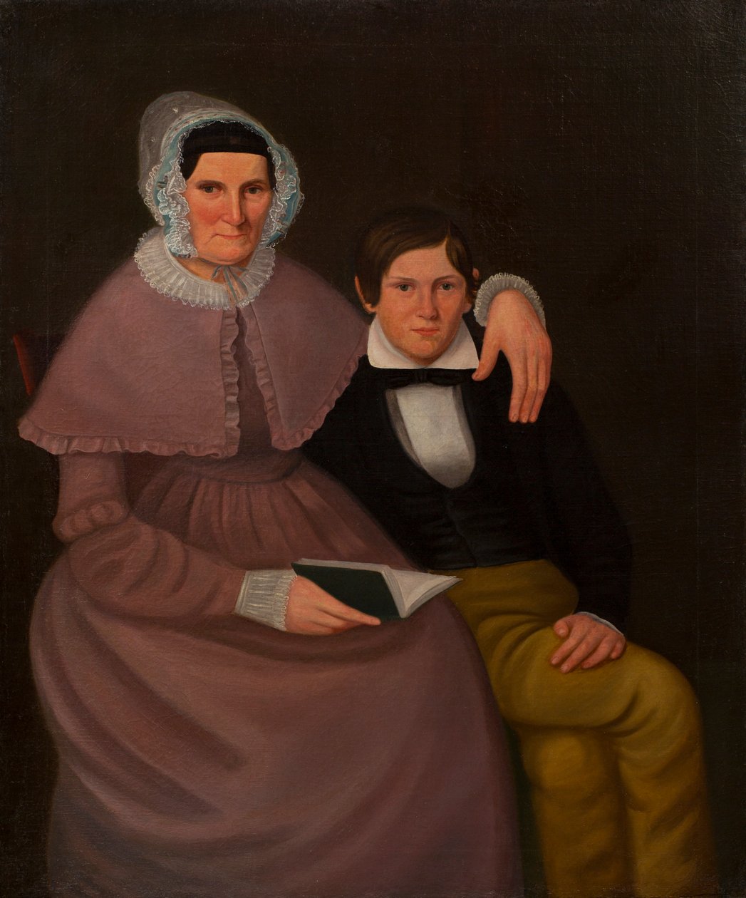 Porträtt av Hannah och Joseph Cresswell av American