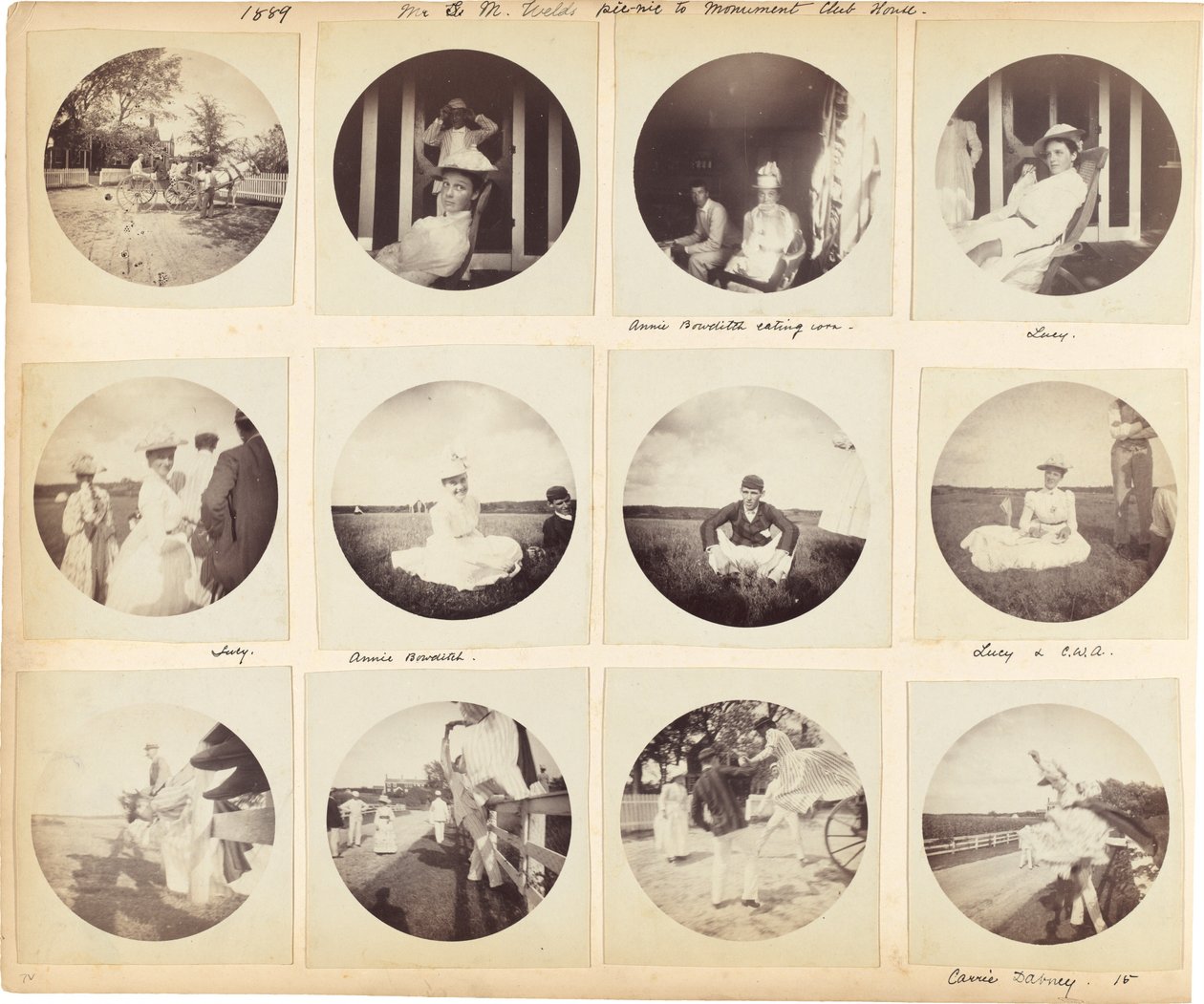 Charles Walter Amory familjealbum av American 19th Century