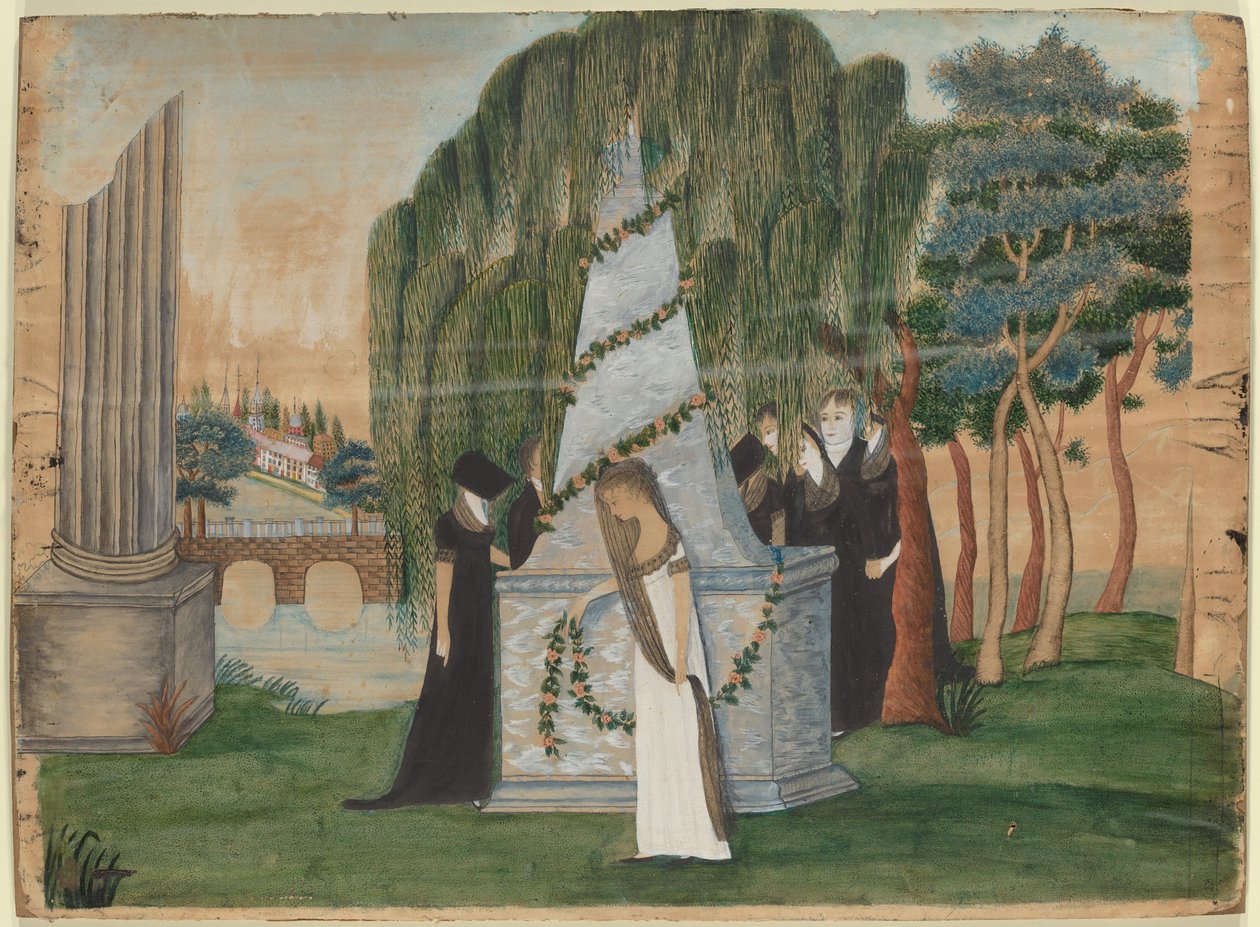 In Memoriam - Kolumn till vänster av American 19th Century