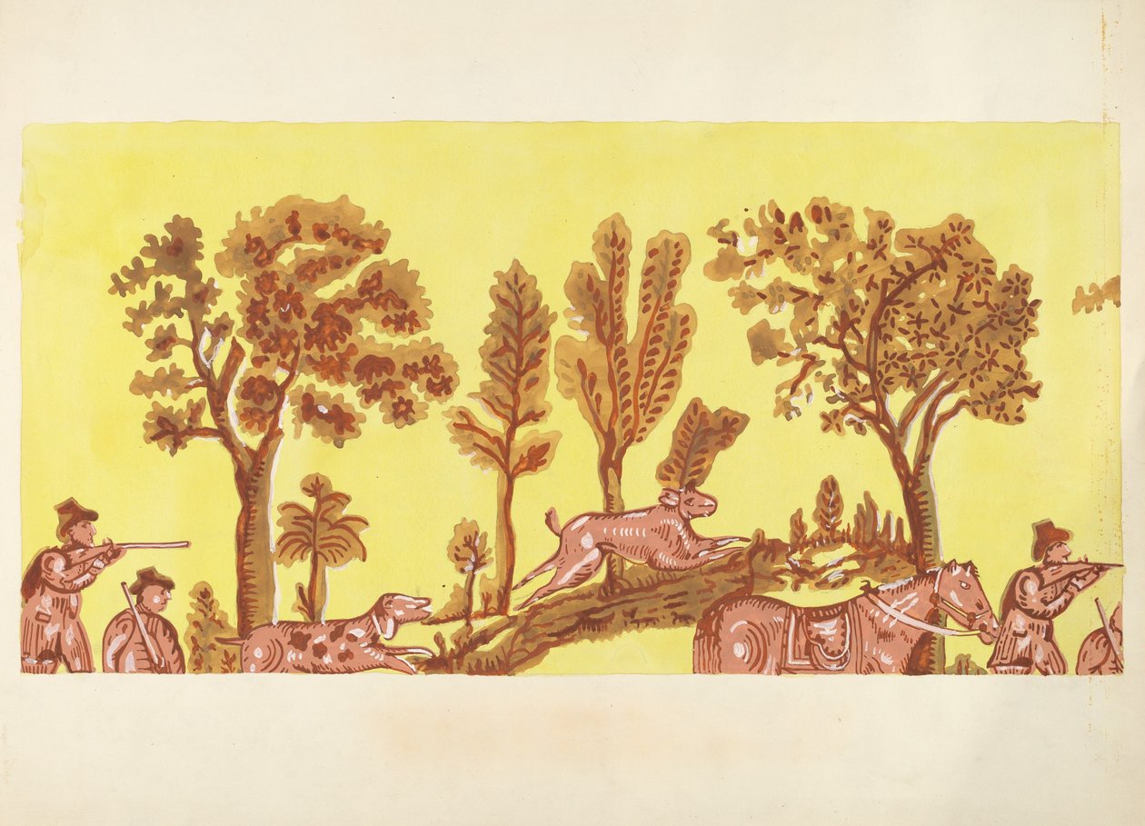 Bandboxdesign (Rabbit Hunt) av American 20th Century