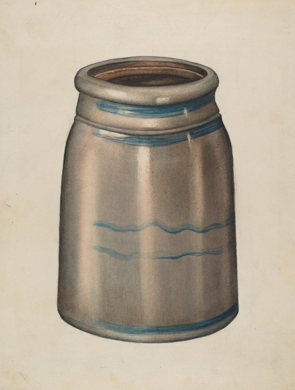 Lergodsburk av American 20th Century