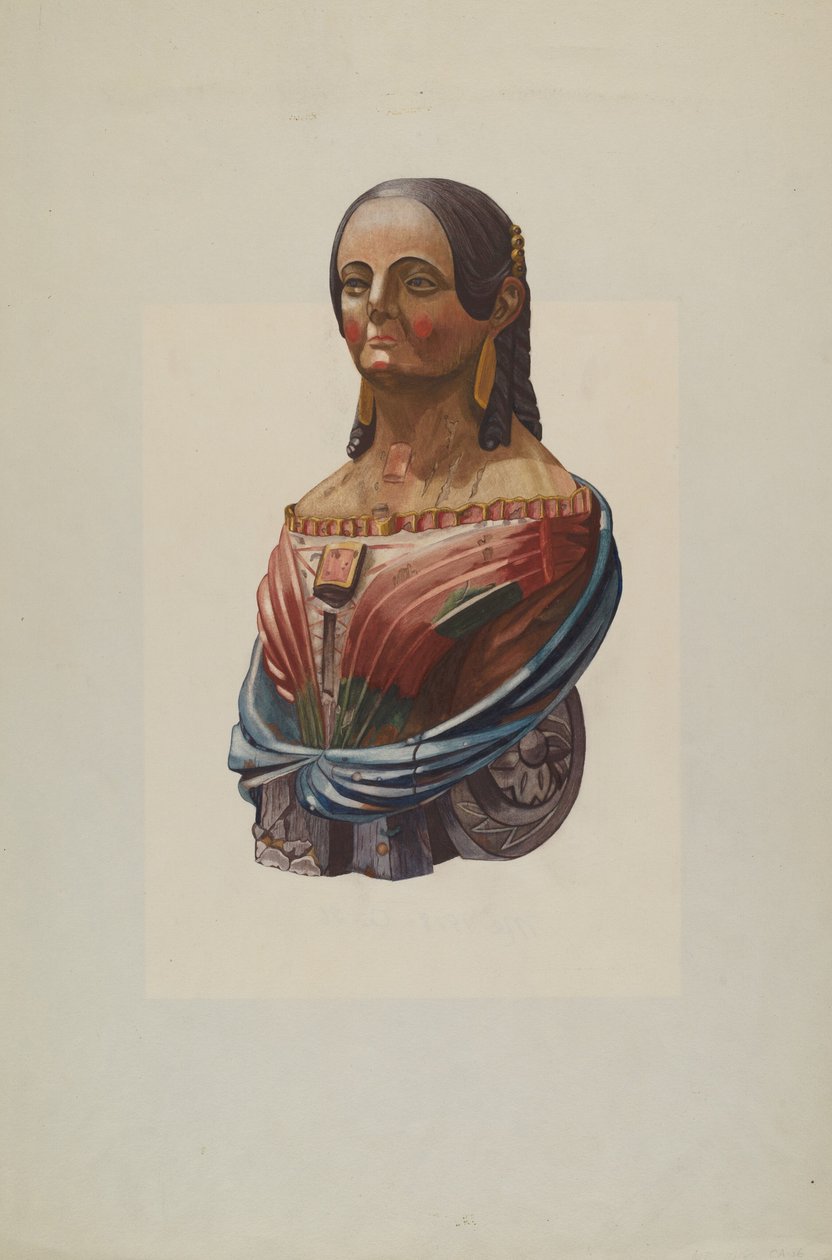 Galjonsfigur av American 20th Century
