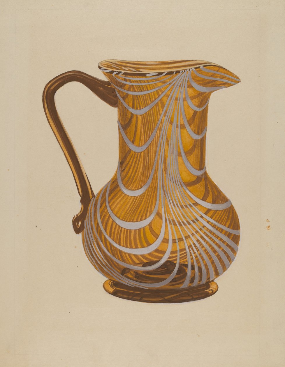 Glaskanna av American 20th Century