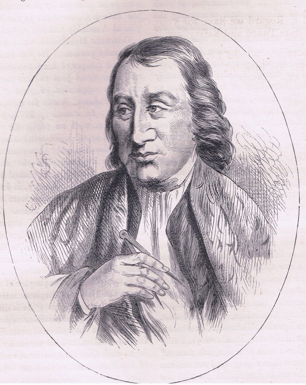 Samuel Adams, illustration från Cassells History of the United States publicerad av Cassell, Petter & Galpin, c.1900 (litho) av American English school
