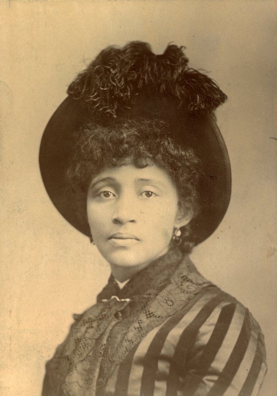Afroamerikansk arbetsorganisatör Lucy Parsons av American Photographer