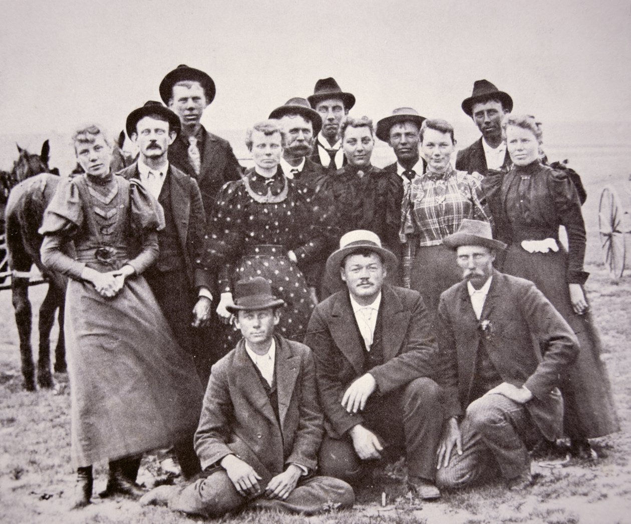 American Pioneers, ca 1850 (s/v foto) av American Photographer