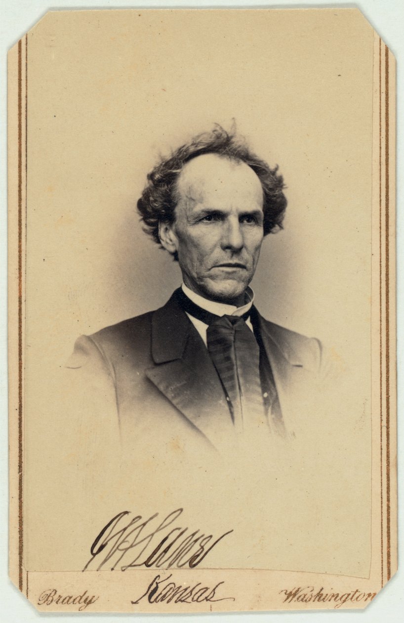 Carte de Visite, James Henry Lane (s/v foto) av American Photographer
