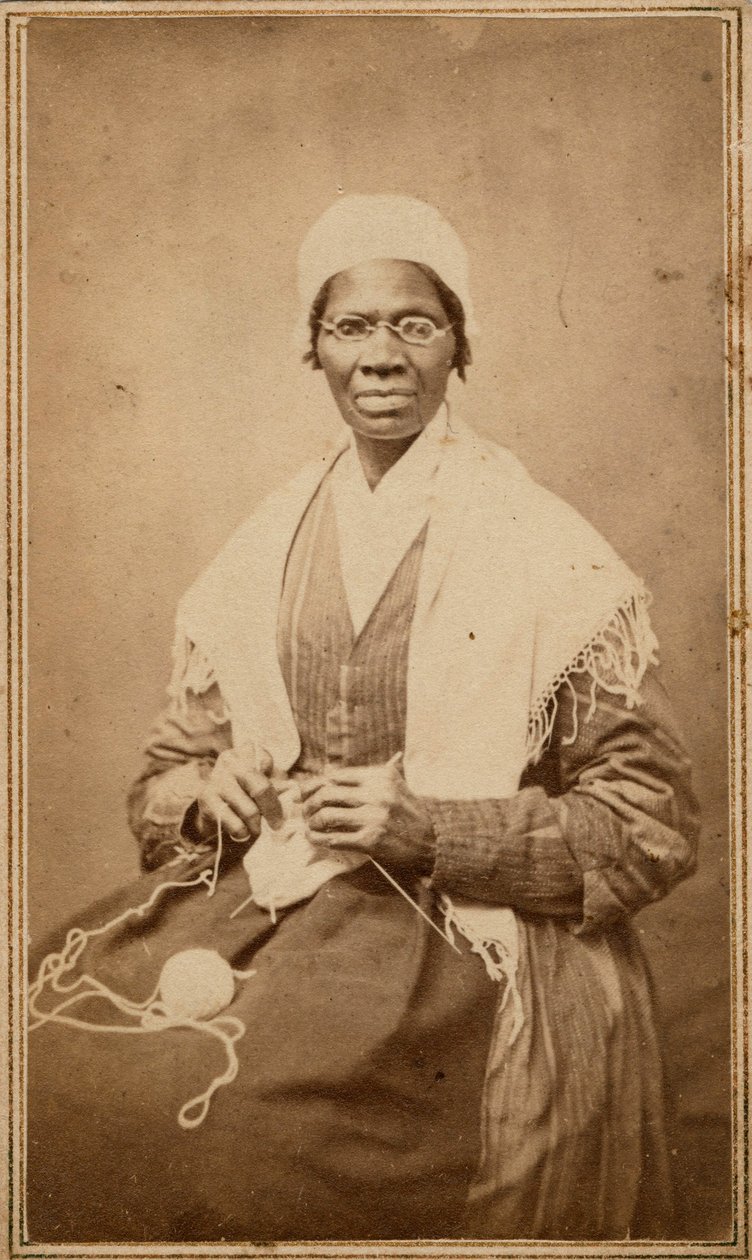 Carte de visite of Sojourner Truth, 1864 av American Photographer