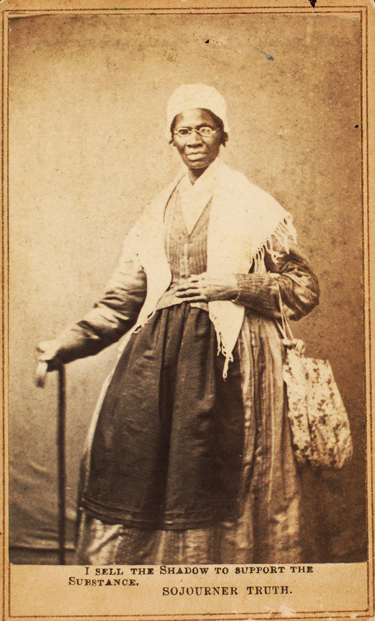 Carte de visite of Sojourner Truth, 1864 av American Photographer
