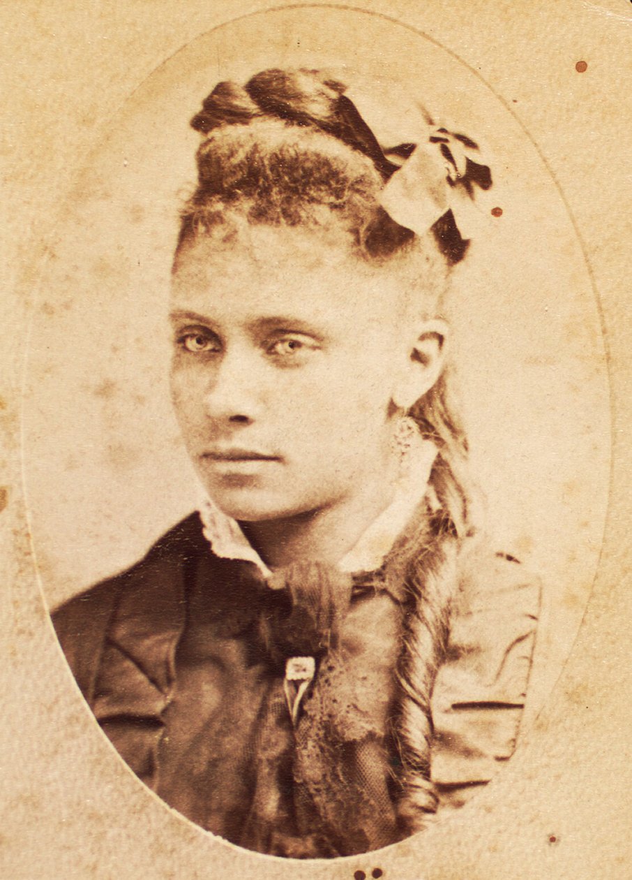 Carte de visite av ung afroamerikansk kvinna, c.1880 av American Photographer