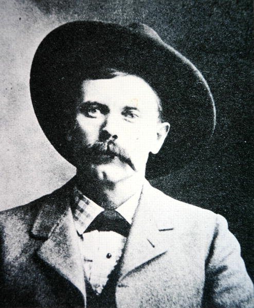 George Scarborough (1859-1900) 1896 (s/v foto) av American Photographer
