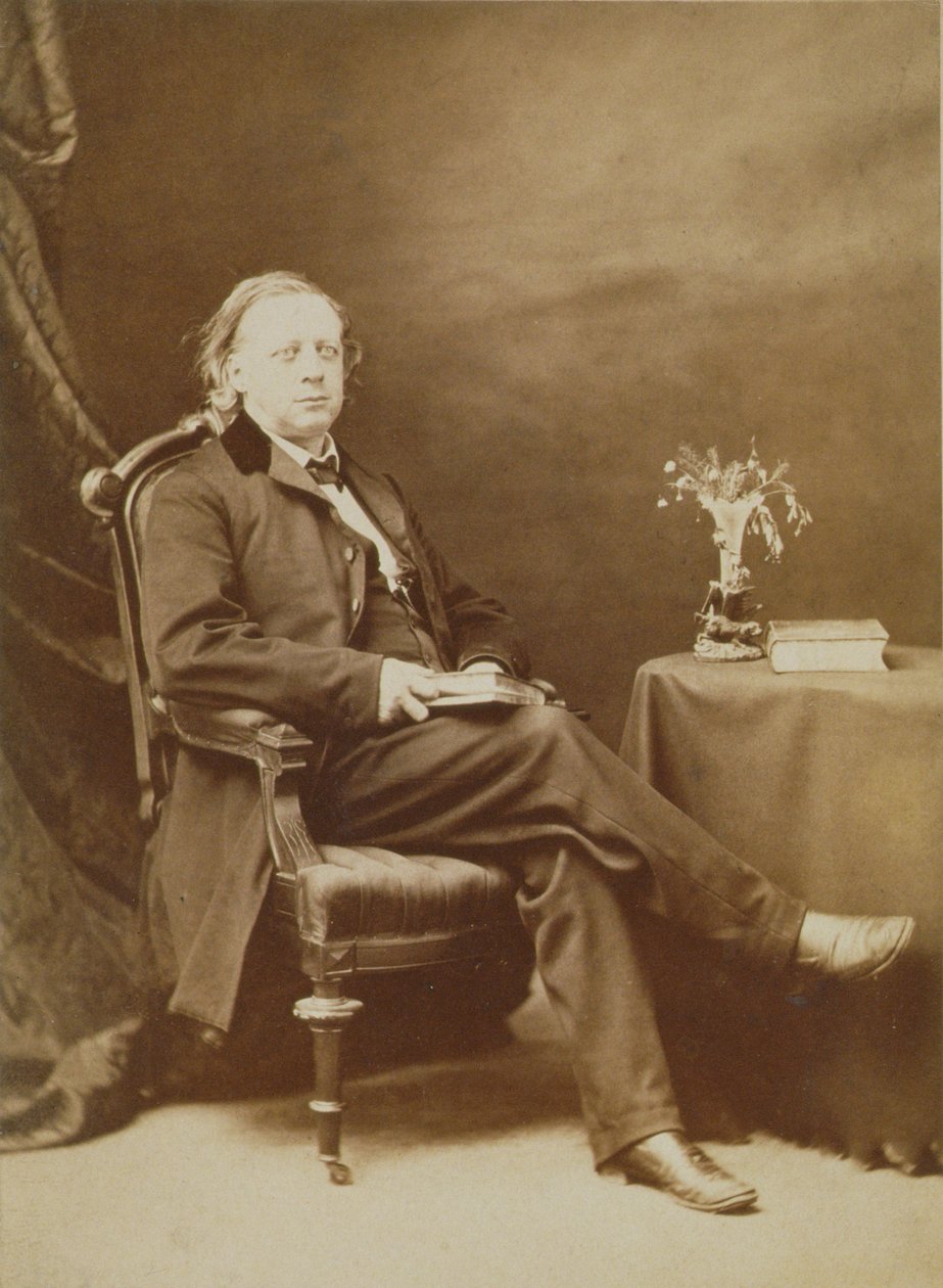 Henry Ward Beecher (1813-87) c.1870  av American Photographer