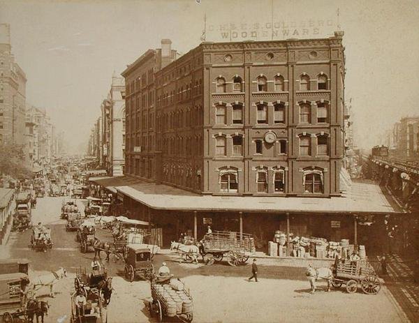 Hudson Street, norr om Reade Street och West Broadway av American Photographer