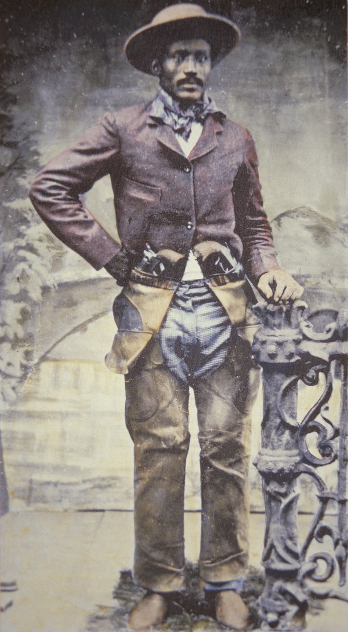 Isom Dart, ca 1870 (s/v foto) av American Photographer