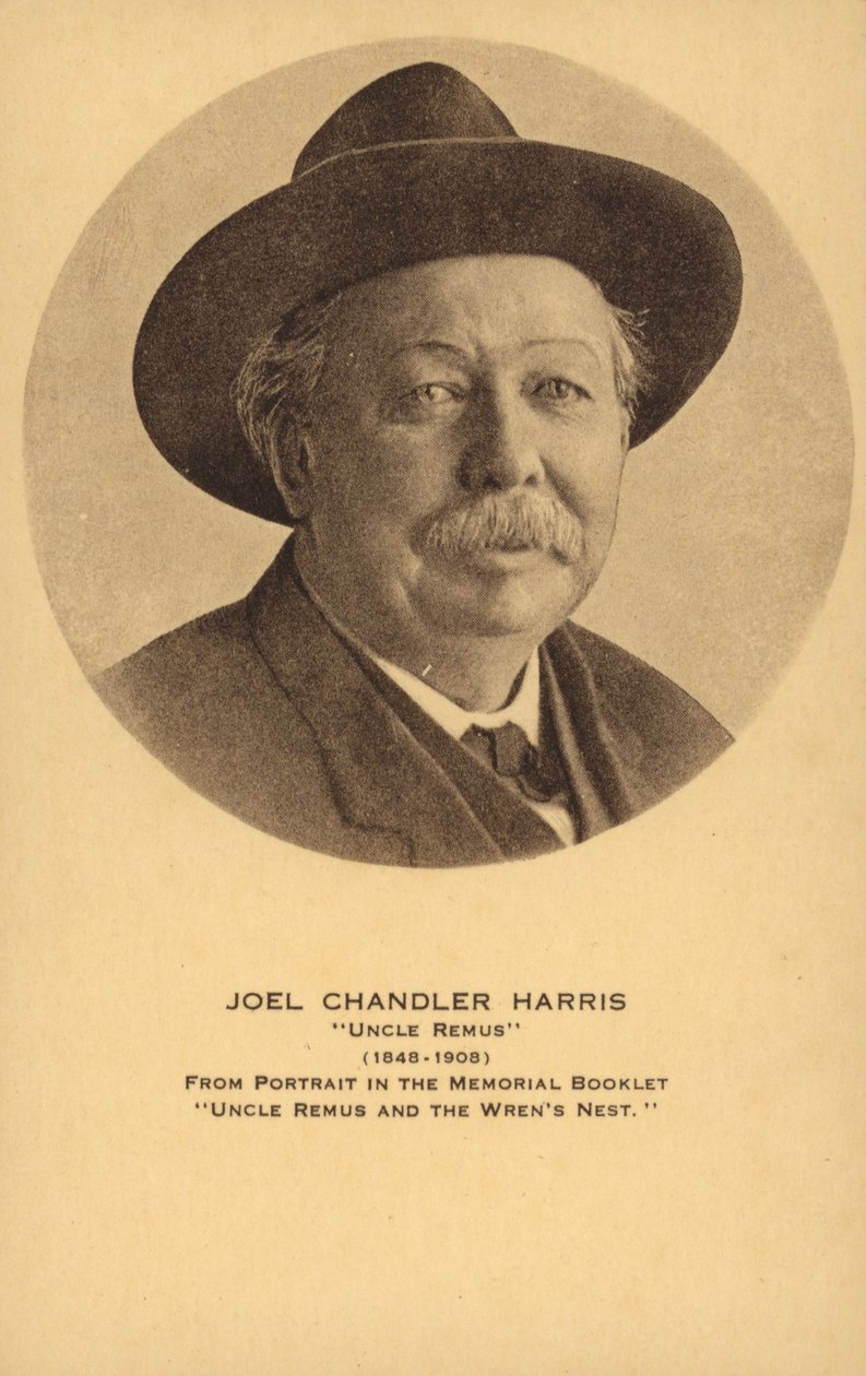Joel Chandler Harris (1848-1908), amerikansk journalist, författare och folklorist (svartvitt foto) av American Photographer