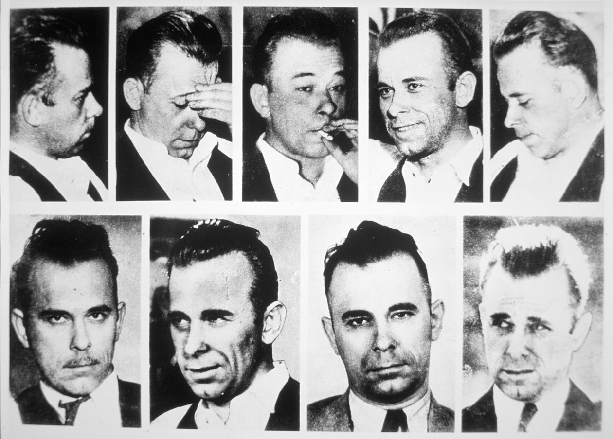 John Dillinger (s/v foto) av American Photographer