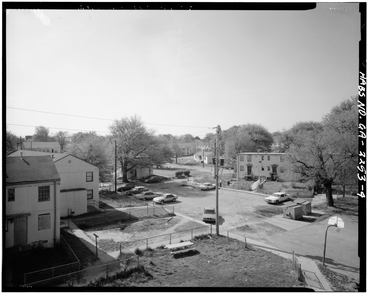 John Hope Homes (Public Housing), Bounded by Larkin, Dora, Spelman Streets & Lane, Atlanta, Fulton County, GA (s/v foto) av American Photographer