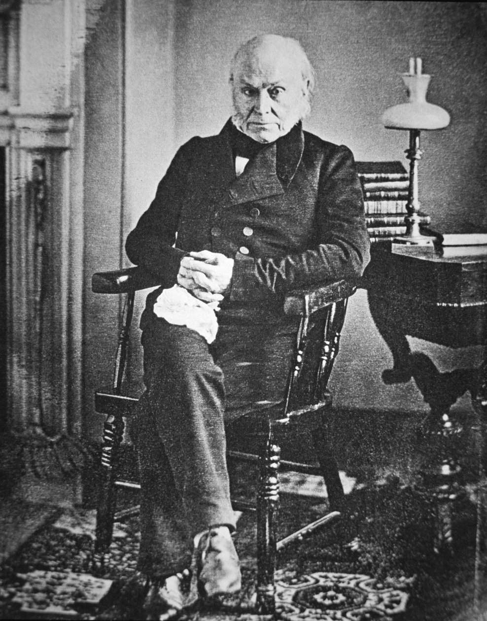 John Quincy Adams (1767-1848) 1847 (daguerreotypi) av American Photographer