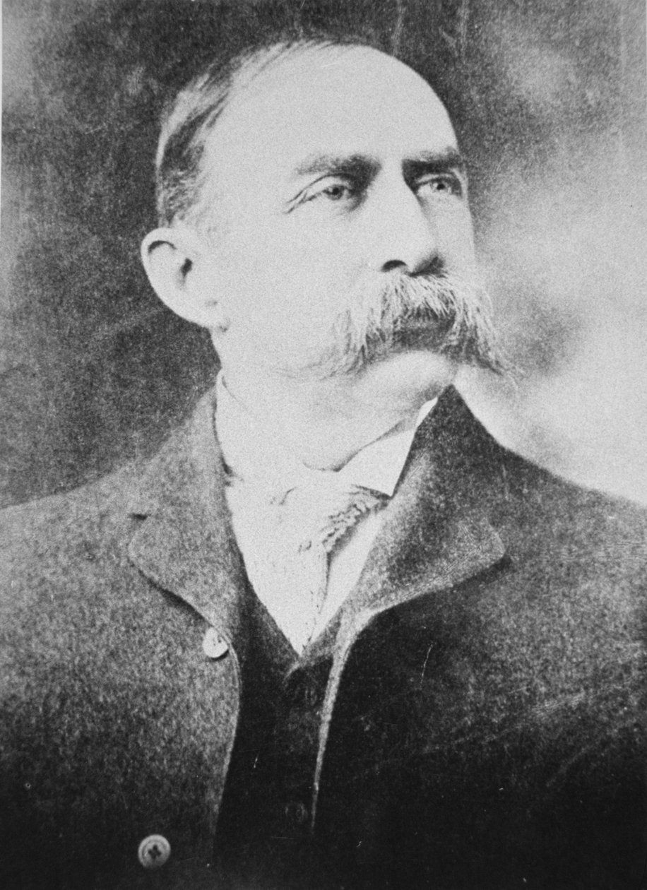 Löjtnant John Barclay Armstrong (1815-1913) (s/v foto) av American Photographer