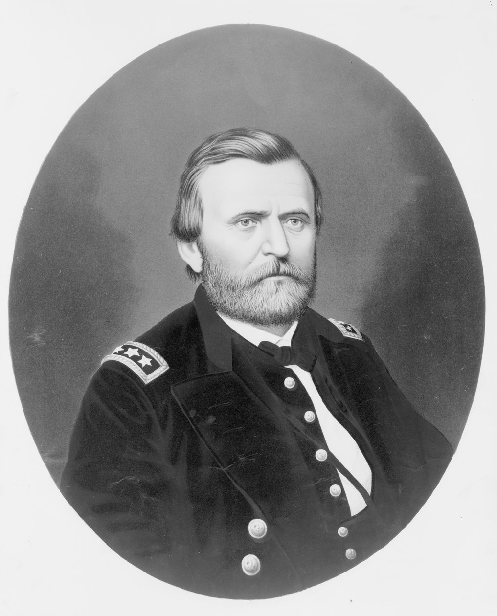 Generalmajor Ulysses S. Grant, ca 1866 (kromolitografi) av American Photographer