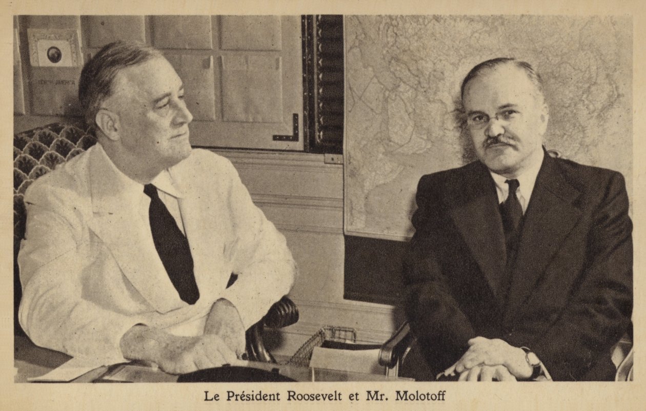 Molotov och Roosevelt av American Photographer