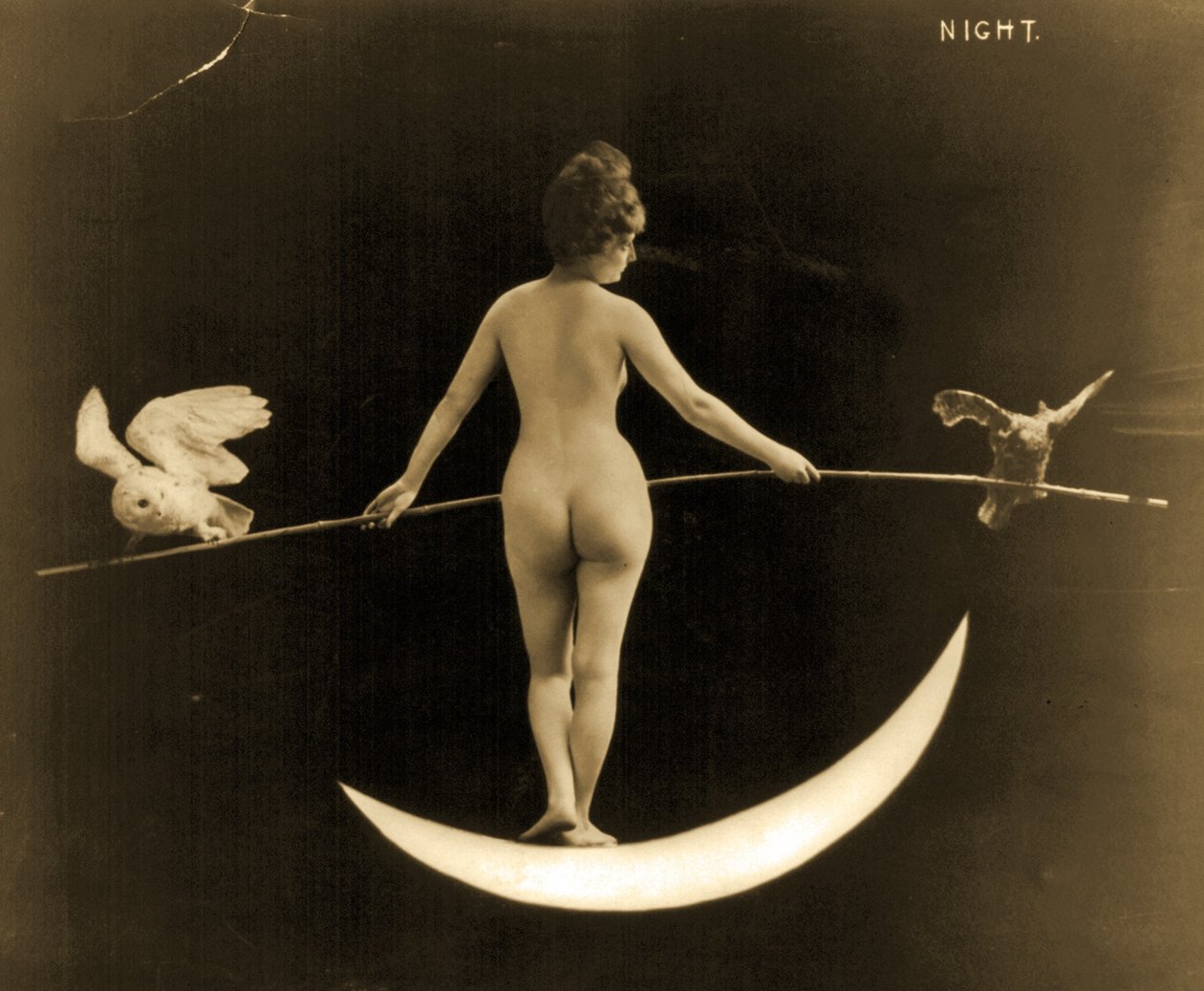 Natt, ca 1895 av American Photographer